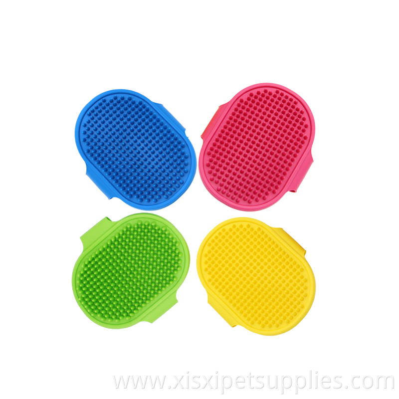 Factory Wholesale LOW MOQ Cheap Rubber Pet Cat Dog Grooming Massage Bath Brush
